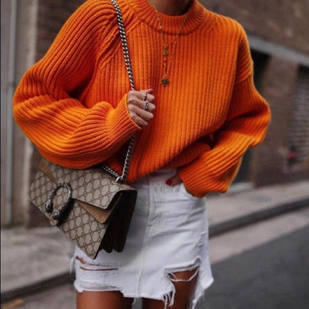 - ✨ORANGE SWEATER MYSTERY BOX 📦✨NEW